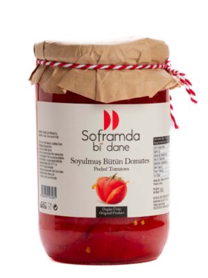 Soyulmuş Bütün Domates